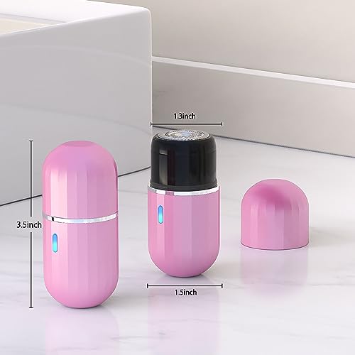 Rechargeable Waterproof Electric Razor for Women (Pink) Q67400