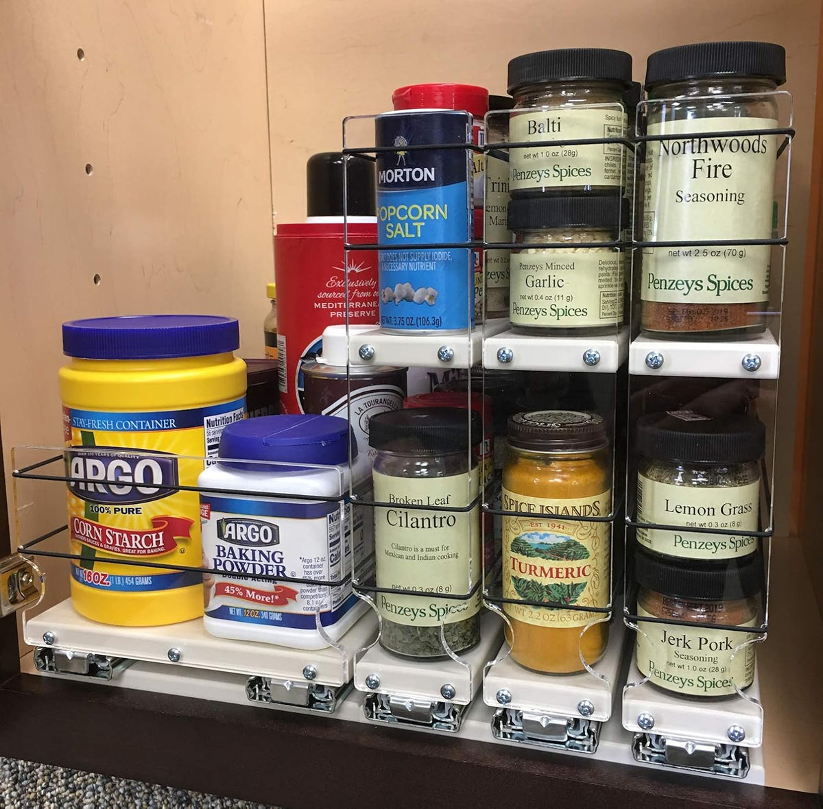 Cabinet Mounted Spice Rack 3 Drawers C339211