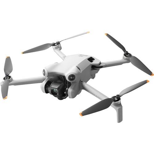 DJI Mini 4 Pro Drone Fly More Combo Plus with RC 2 Controller (With Screen) Folding Drone with 4K Video, Under 249g, 45 Mins Flight Time, Vision Sensing 3 Batteries Bundle with 2x 128GB Memory Card D2545