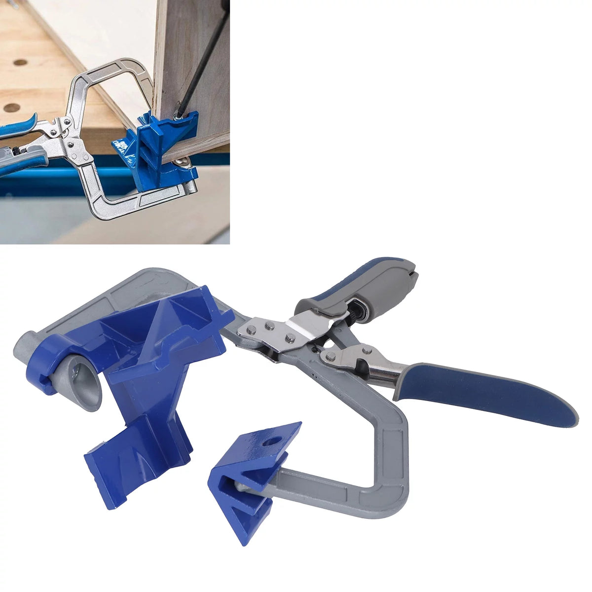 90° Corner Clamp Woodworking Clamp Picture Frame Quick Fixed Corner Clip K392