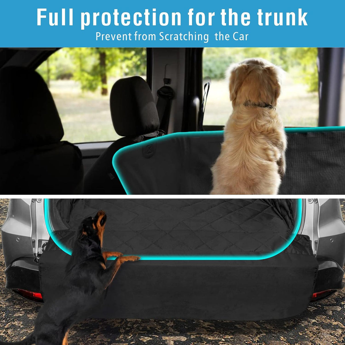 Water Resistant Nonslip SUV Cargo Liner with Side Flap L5249