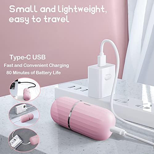 Rechargeable Waterproof Electric Razor for Women (Pink) Q67400