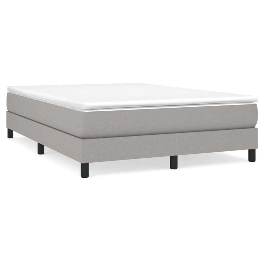 Queen Size Fabric Platform Bed Frame with Wooden Slat Support H225