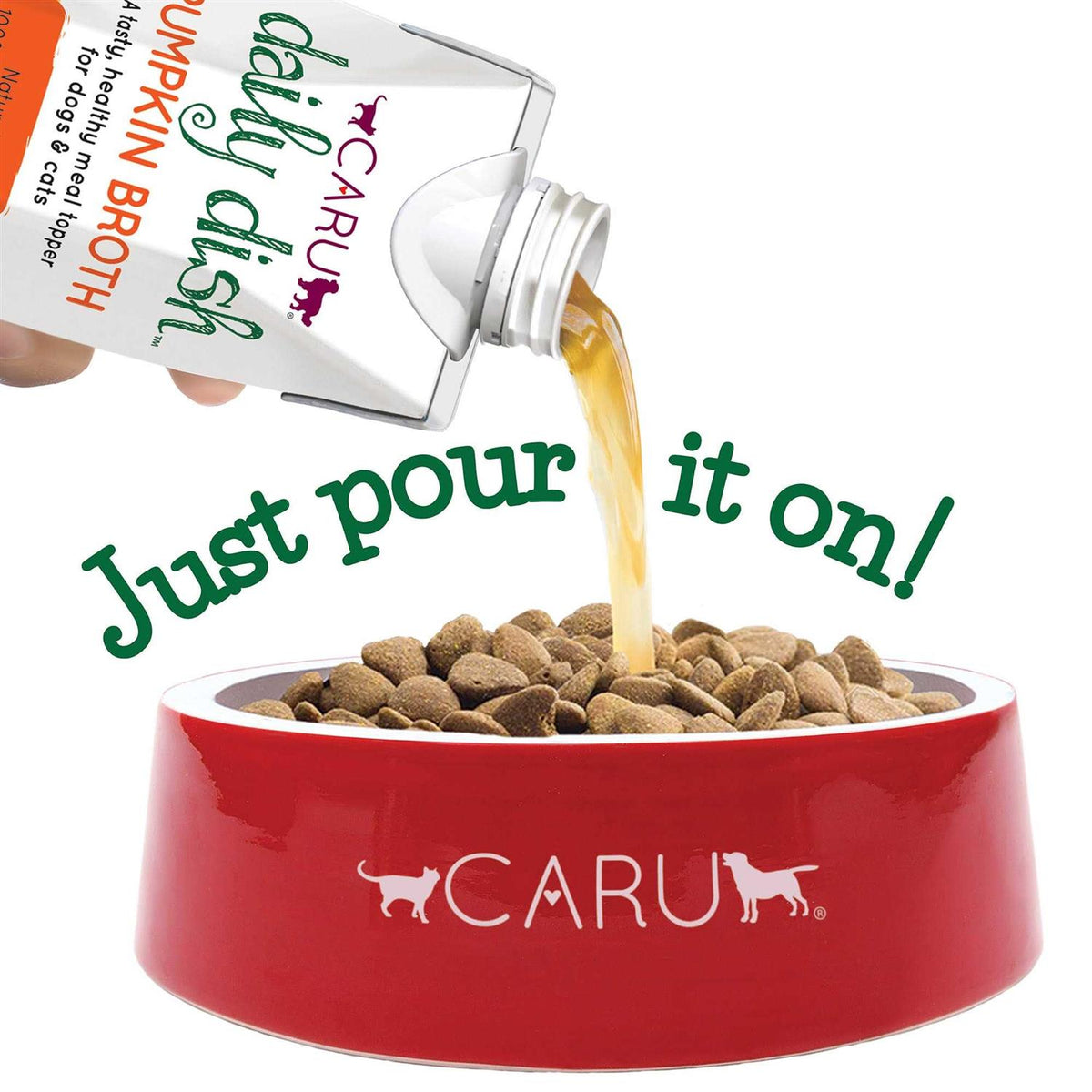 Pumpkin Broth Meal Topper for Cats & Dogs Q484123