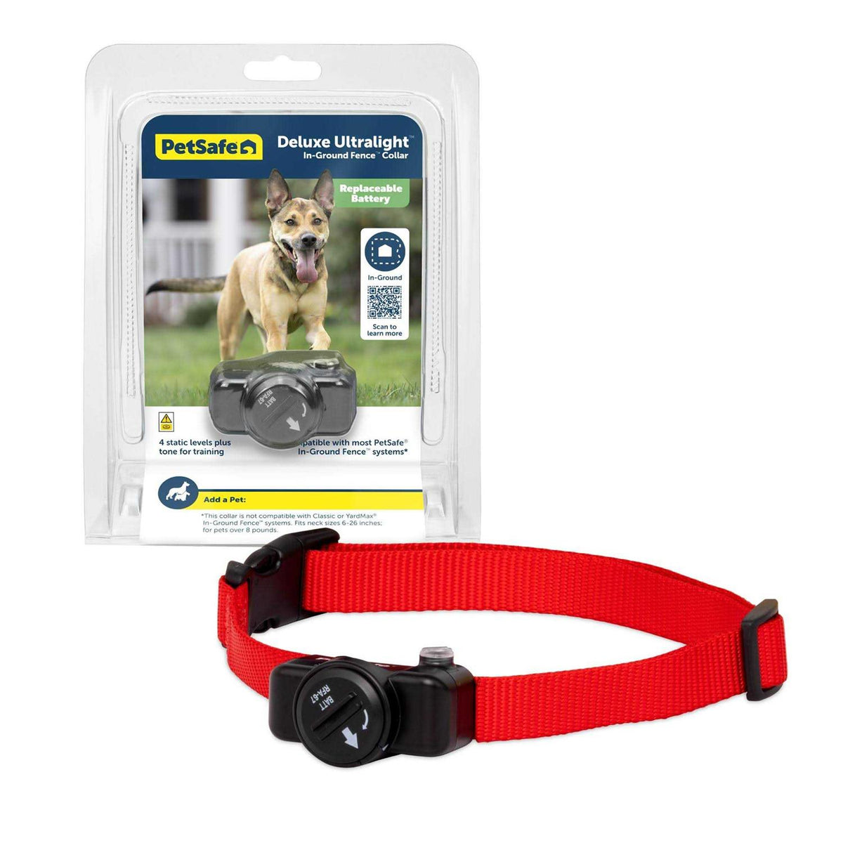 Waterproof Dog Collar with Tone and Static Correction V909