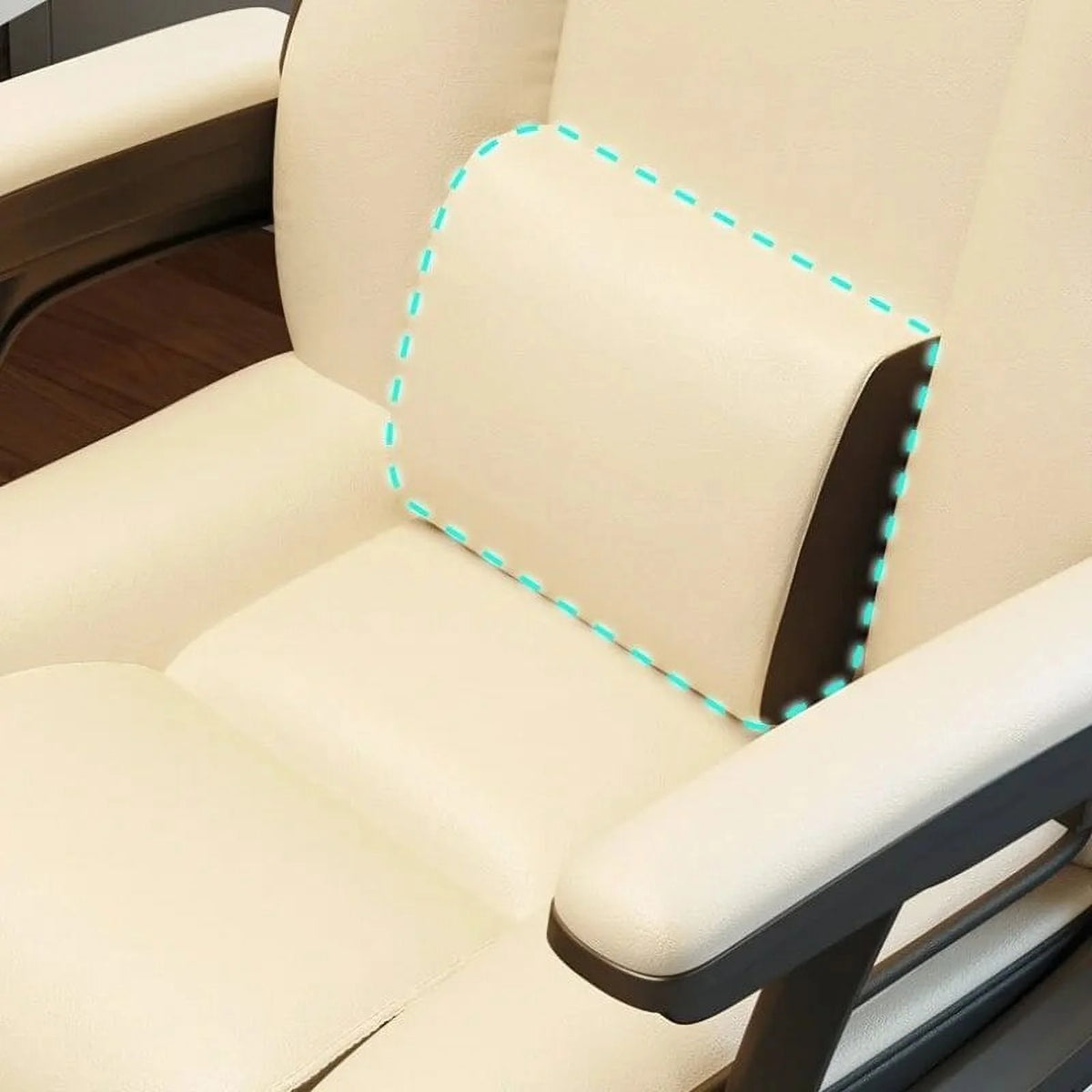 Ergonomic Reclining Leather Office Chair P7588