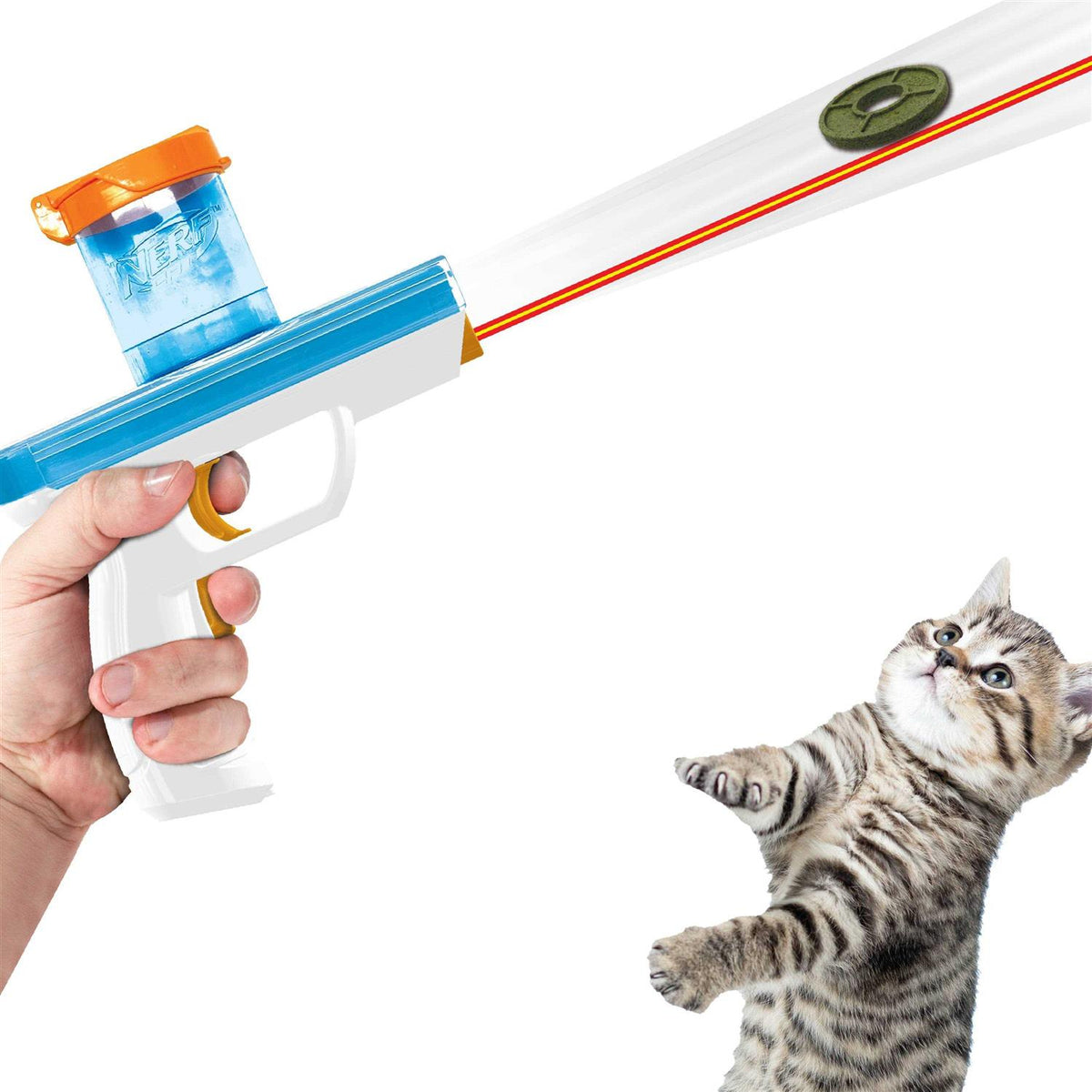 Catnip Disc Blaster Cat Toy O26748
