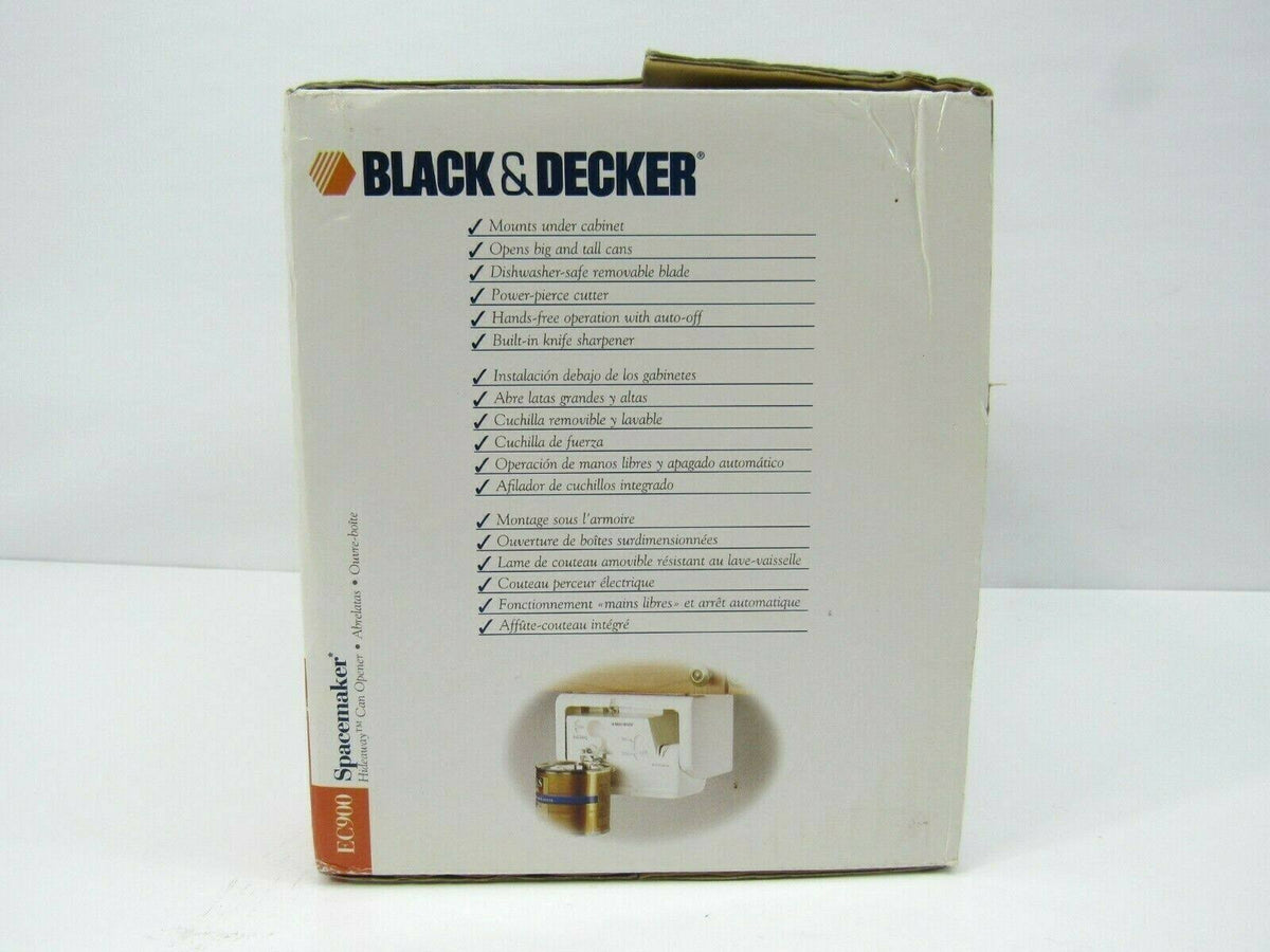 Black Under-Counter Can Opener Y836063