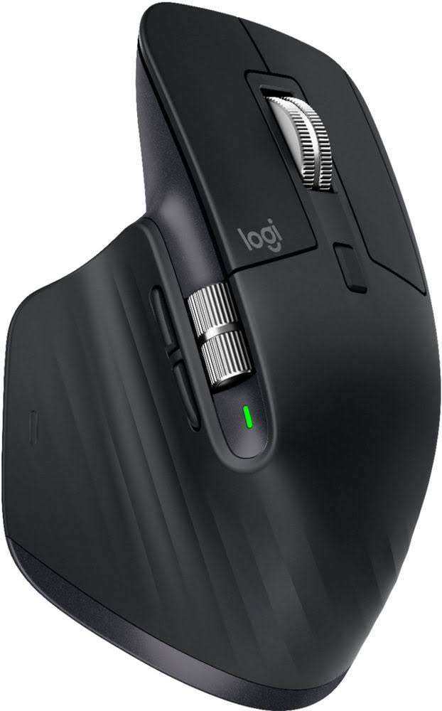 Black Wireless Laser Mouse E7292