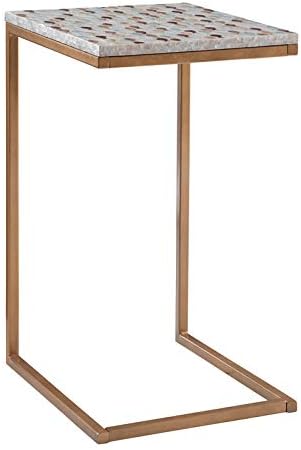 Gold Metal Accent C Table B275