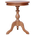 Side Table Natural Solid Mahogany Wood M74094