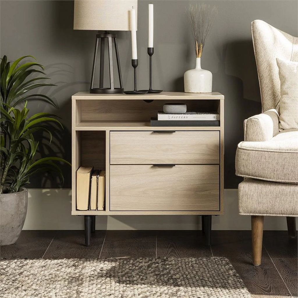 25" Birch Finish Nightstand J925148