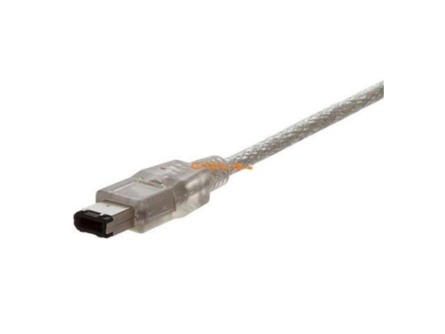 Clear 15ft Firewire DV Cable U351092