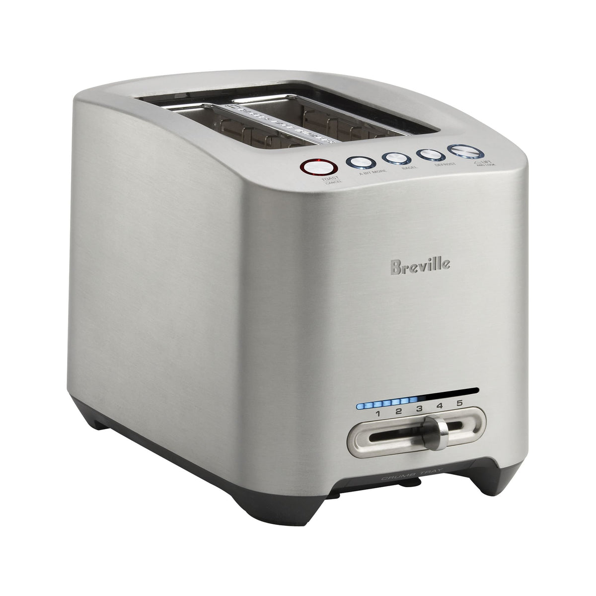 Brushed Stainless Steel 2 Slice Smart Toaster O37114