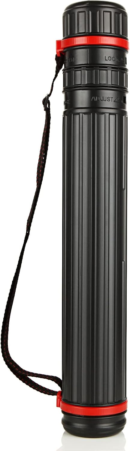 Poster Tube with Adjustable Strap, 17.5 to 28 Inch X6061