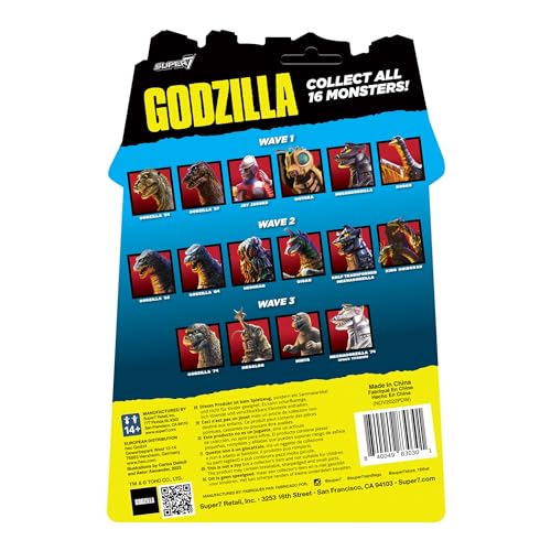 3.75" Godzilla Action Figure N4719