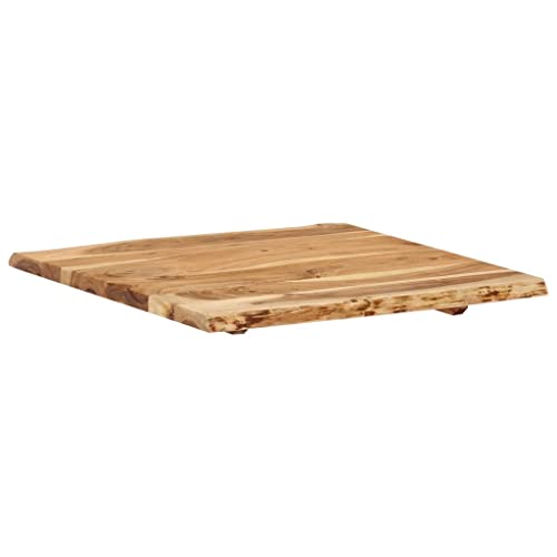 Solid Acacia Wood Table Top 22.8" x(19.7"-23.6") x1 I1345
