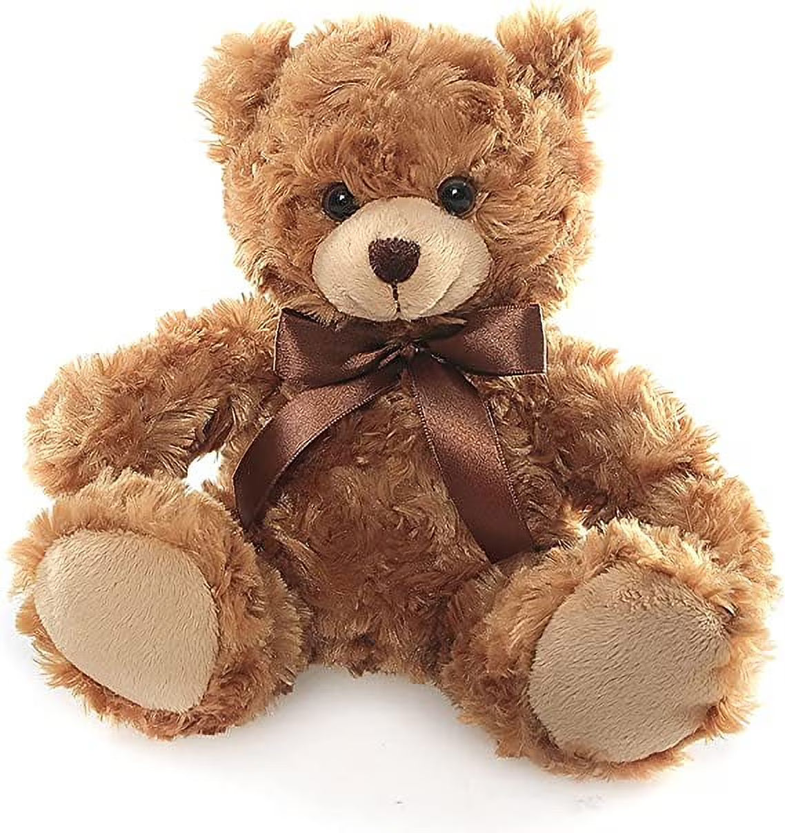 Plush Sitting Bear Stuffed Animal with Bow-Ties C644