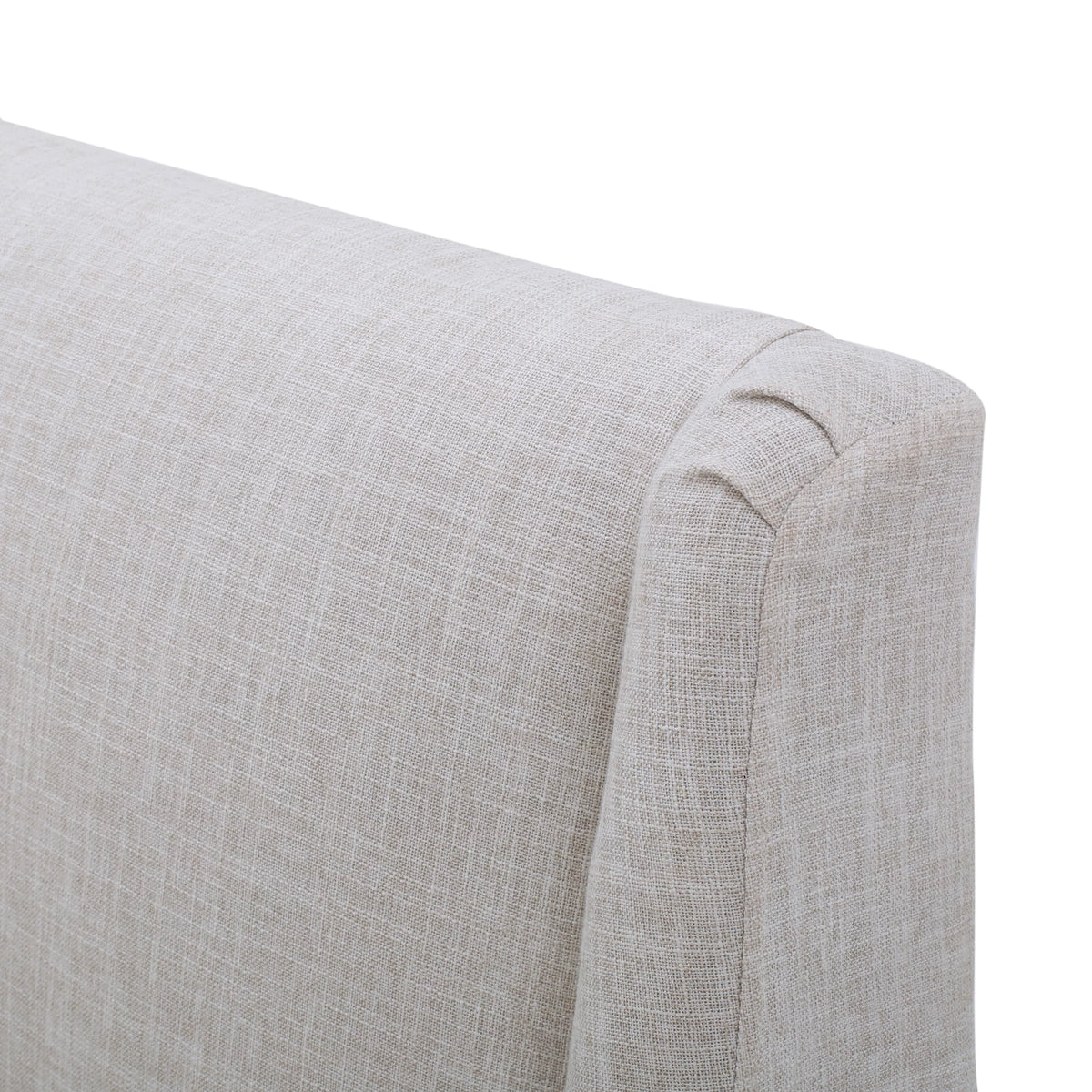 Beige Fabric Accent Chair Z45874
