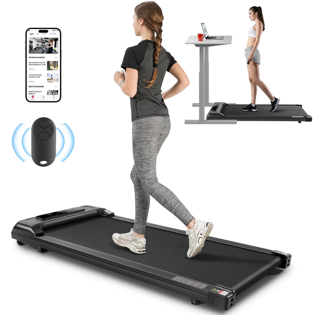 Under Desk Walking Pad 2.5HP Electric Treadmill N8155