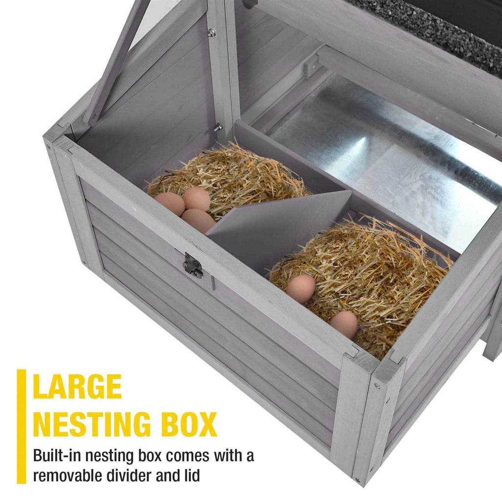 Chicken Coop with 2 Nesting Boxes K855