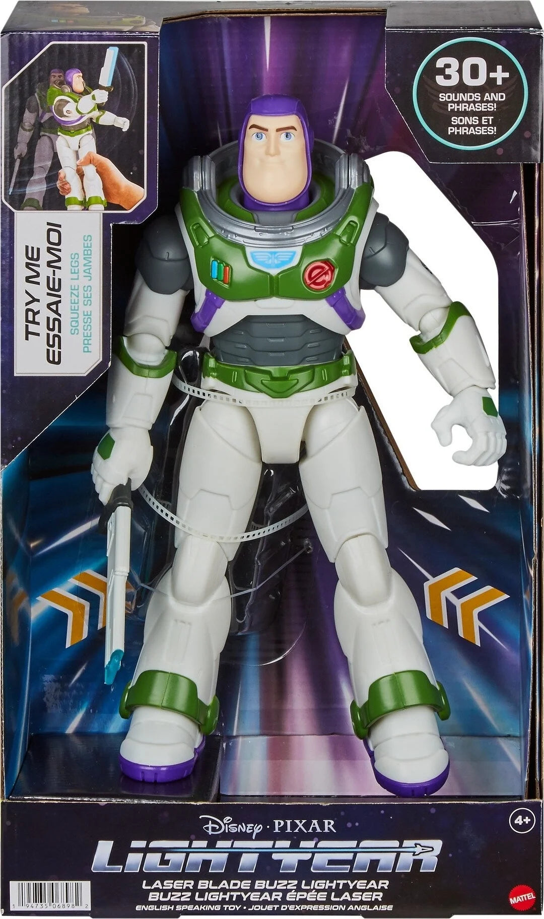 11.5 inch Buzz Action Figure with Light & Sound X9624