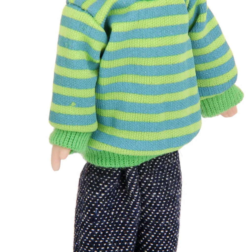 Porcelain Doll People Model with Display Stand H11069
