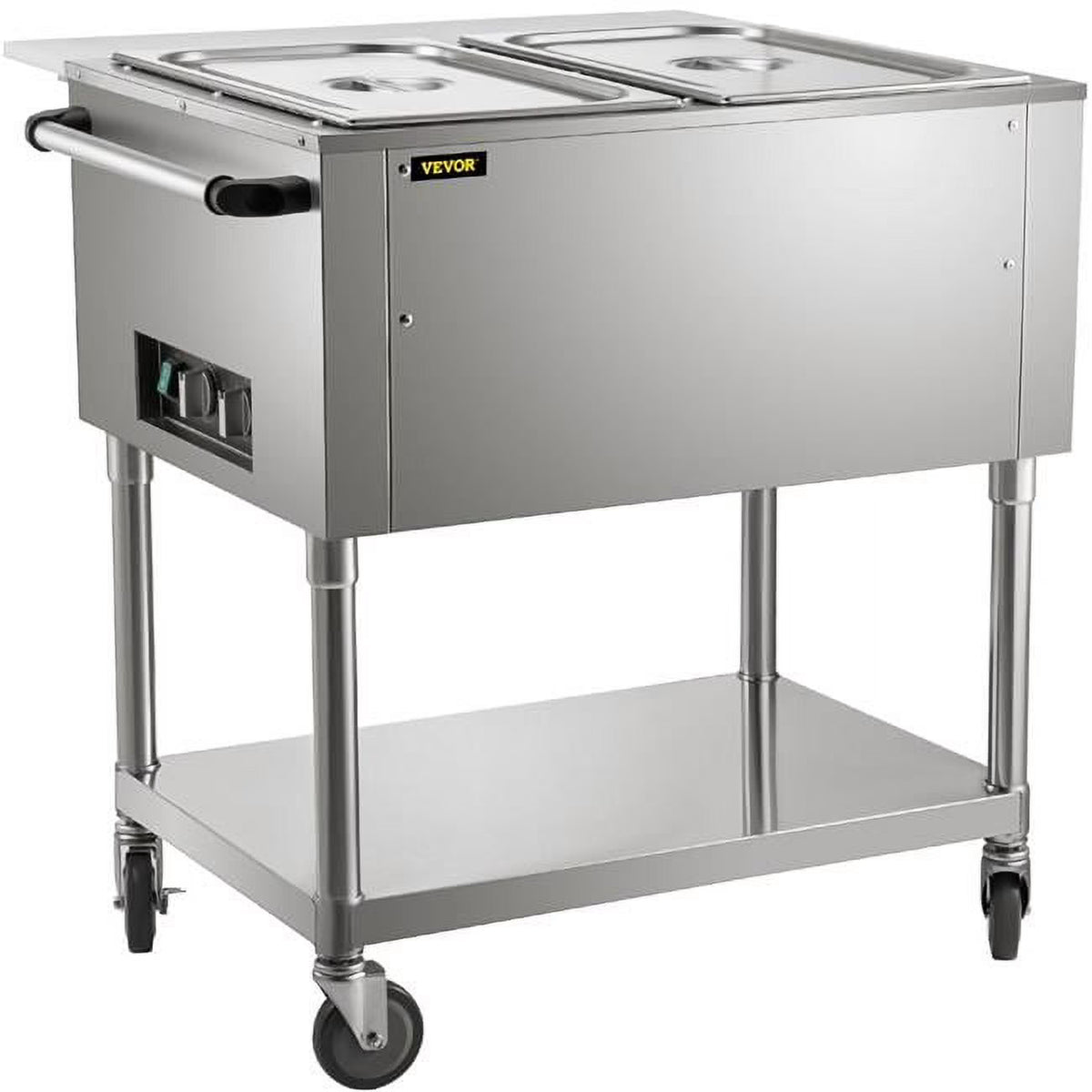 2-Pot Commercial Electric Food Warmer R24873