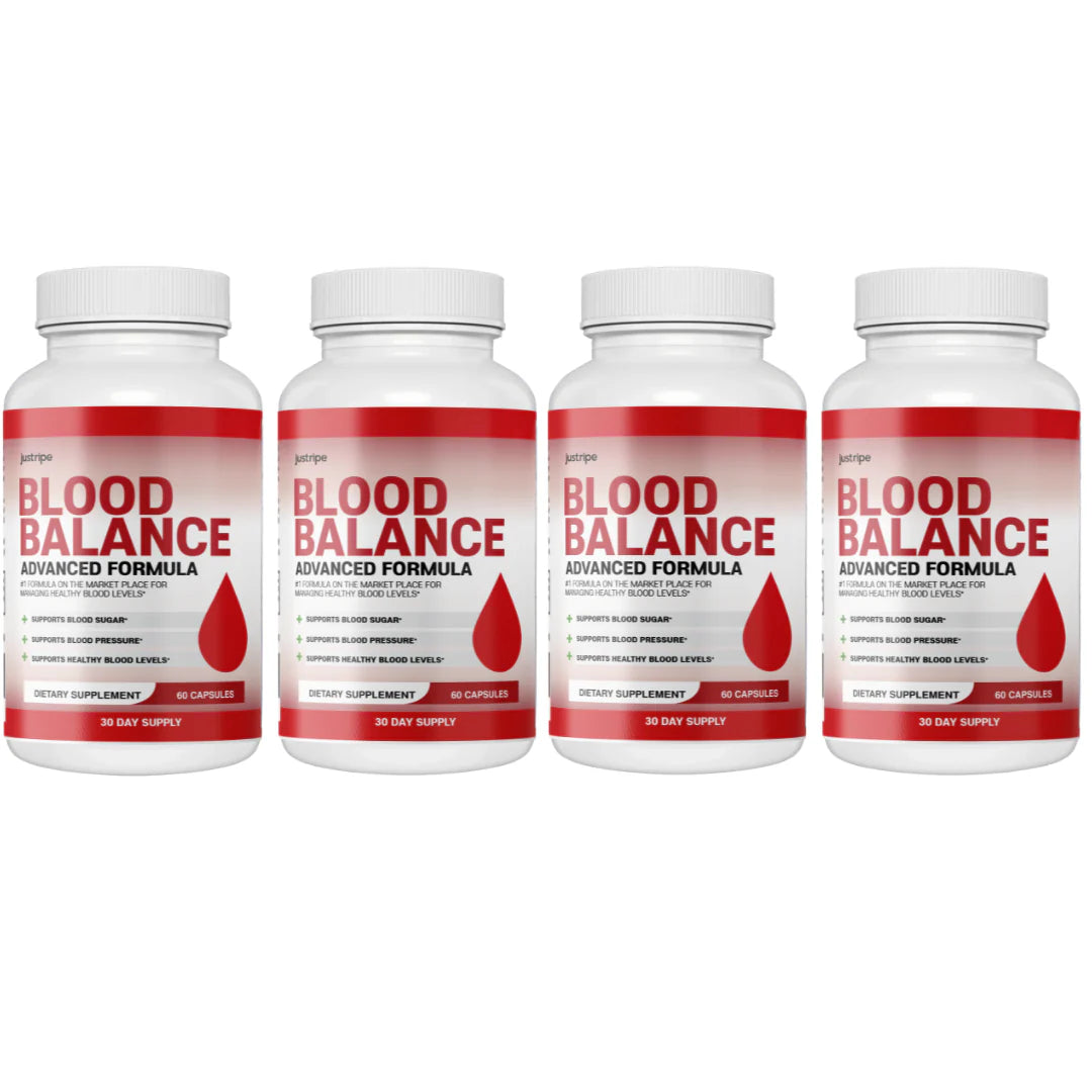 Blood Sugar Support Supplement Pills 4 Bottles W69984