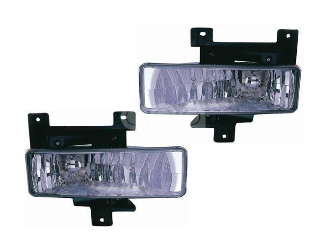 Driver and Passenger Side Fog Light for 97-98 Ford F-150 E190898