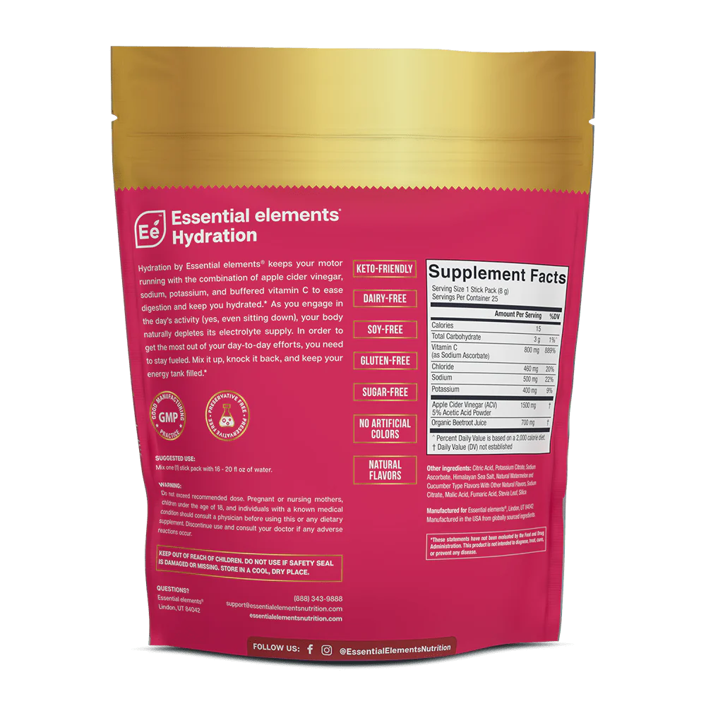 Watermelon-Cucumber Hydration 25 Count Y261801
