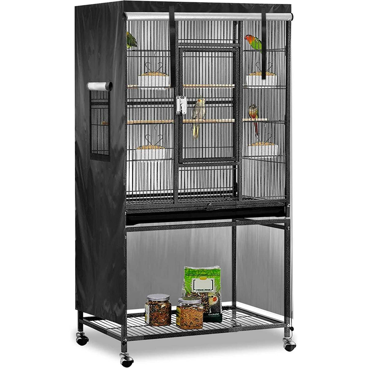 Bird Cage Cover Blackout 51 inch x 38 inch x 23.5 inch V830450