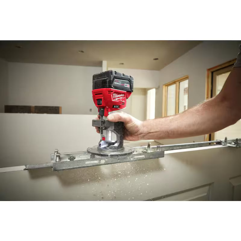 18V Lithium-Ion Brushless Cordless Compact Router with 5.0 Ah Battery H9207