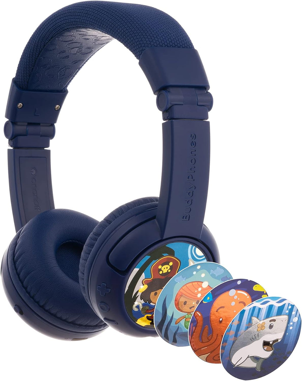 Rose Pink Kids Wireless Bluetooth Headphones Pack of 2 P384