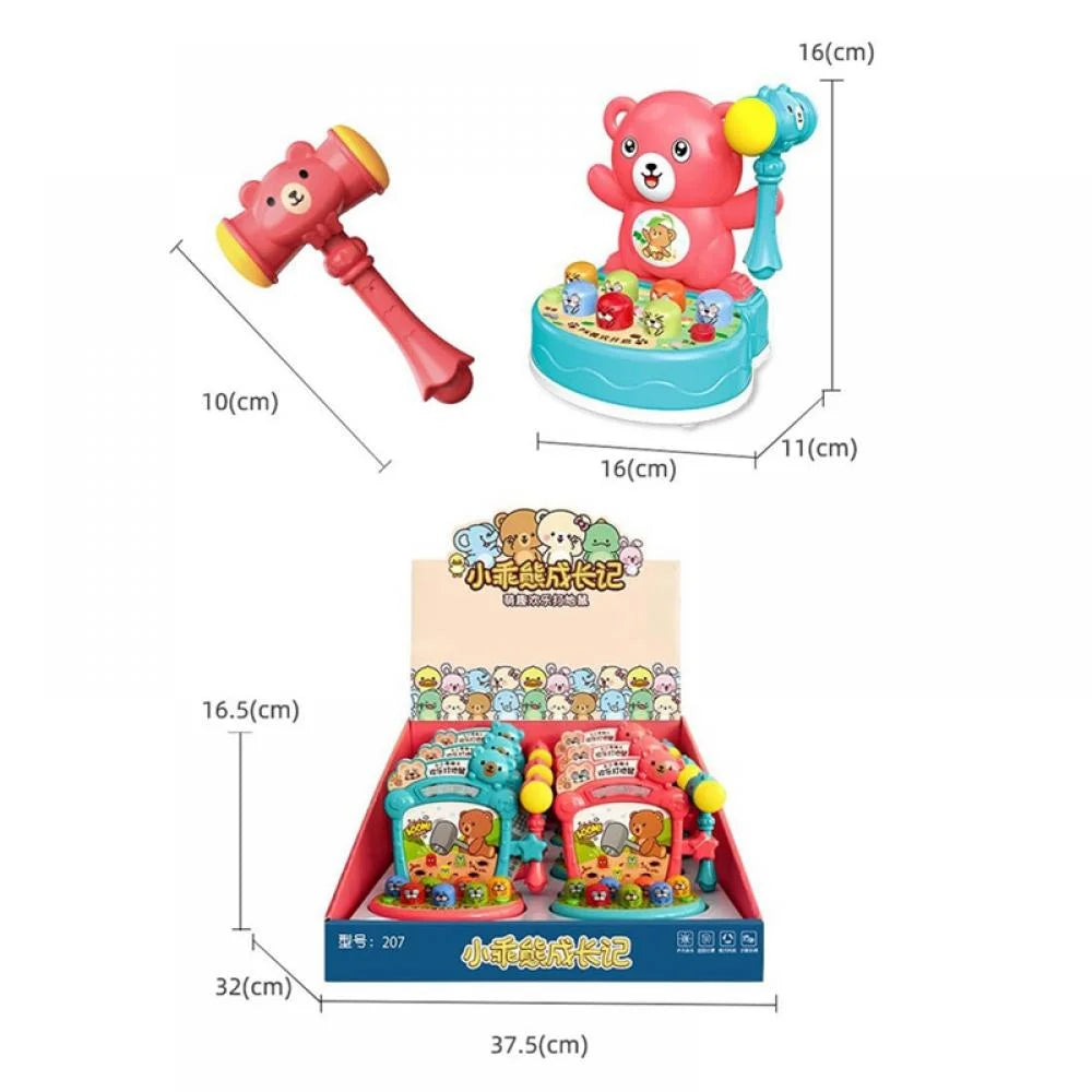 Whack A Mole Toy with 2 Soft Hammers D30753