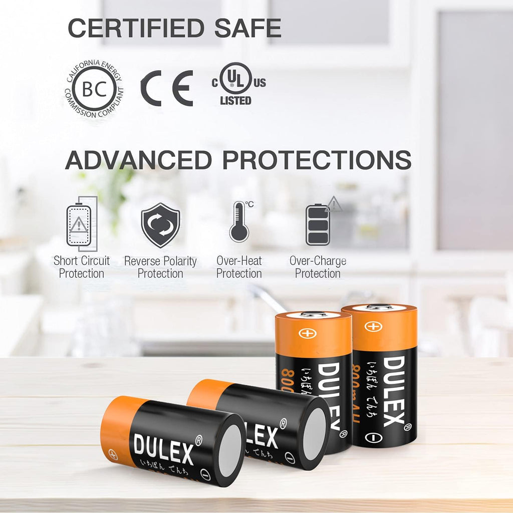 123A Rechargeable Batteries 12-Pack X67696