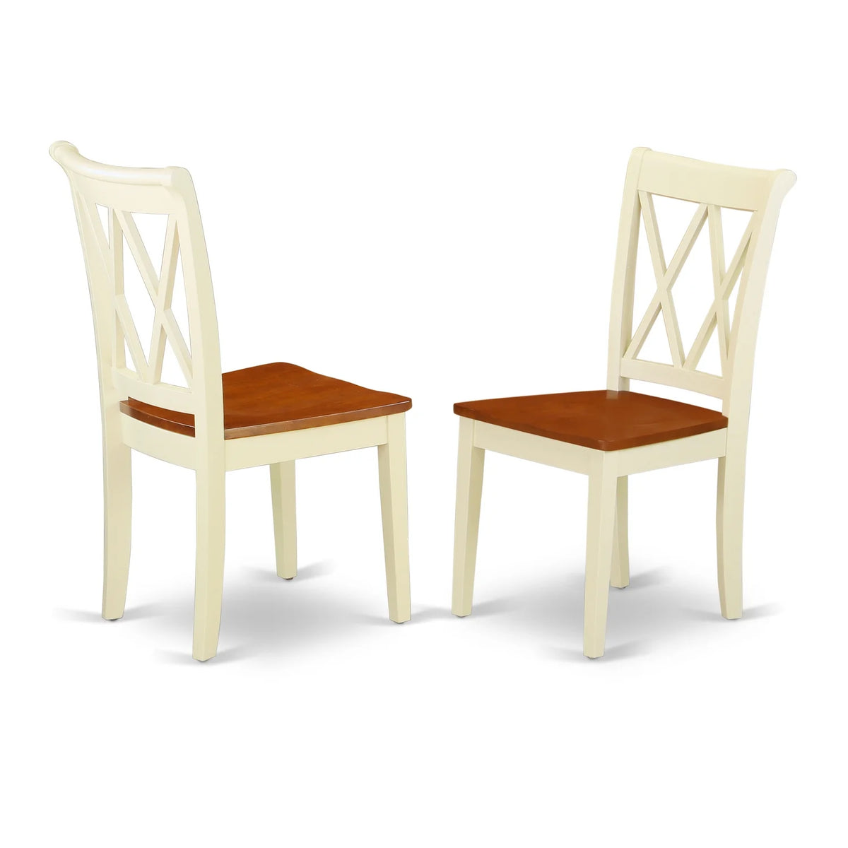 7 Piece Wood Dining Table Set V661101