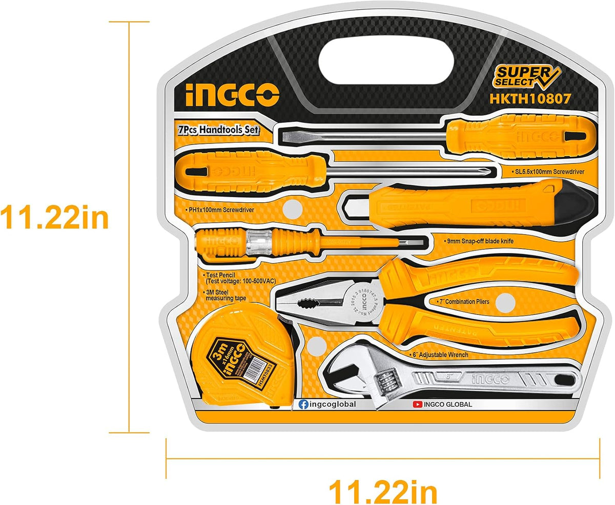 7 Pc Household Basic Tool Set O993550