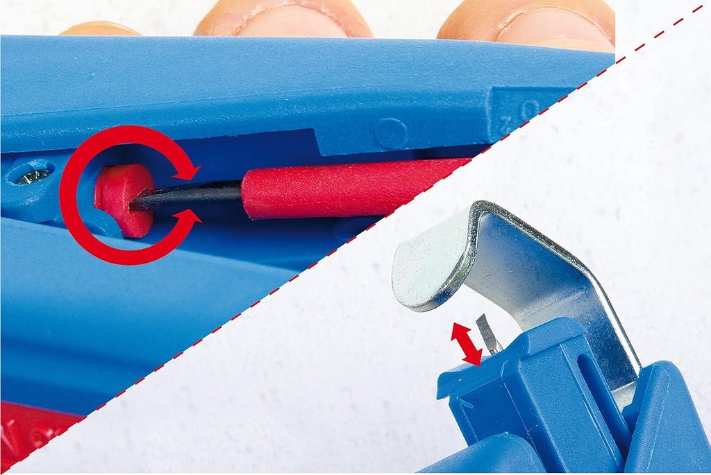 Blue/Red Cable Stripper, 160mm B487