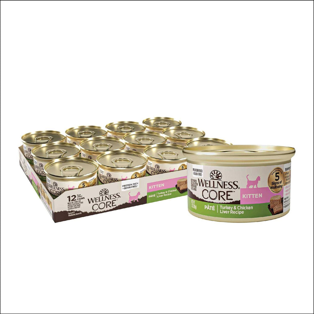 Grain-Free Turkey & Chicken Liver Pate Canned Kitten Food S421633