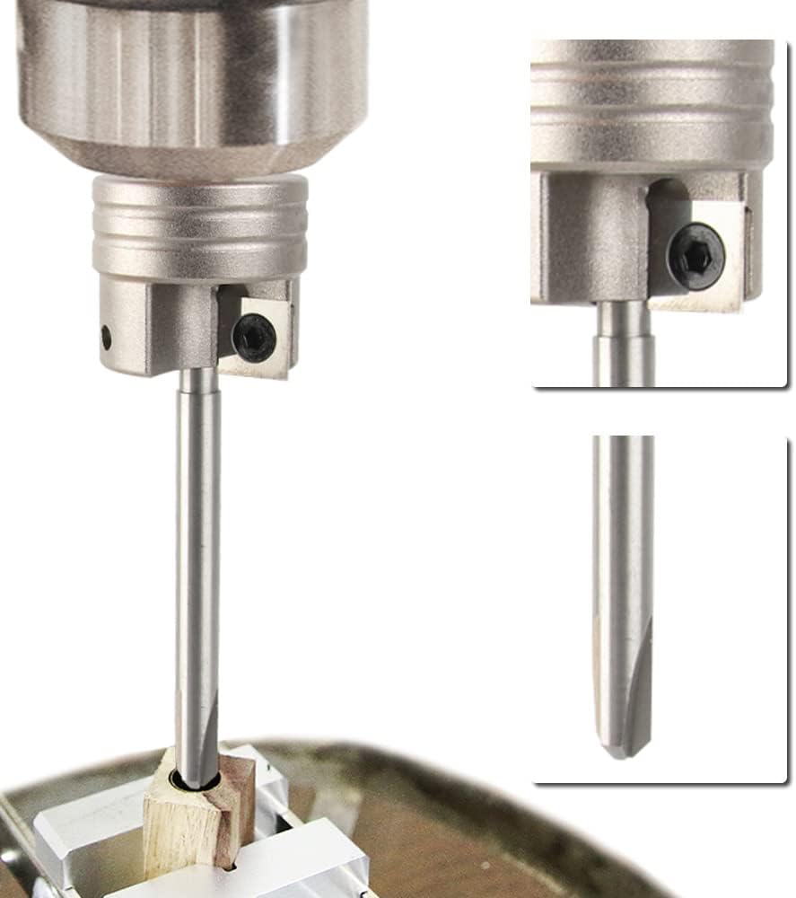 Pen Barrel Trimmer Kits with No-Sharpening Cutting Head, 7mm, 27/64", 10mm Pen Mill Pilot Cutter Shafts, Pack of 2 G222