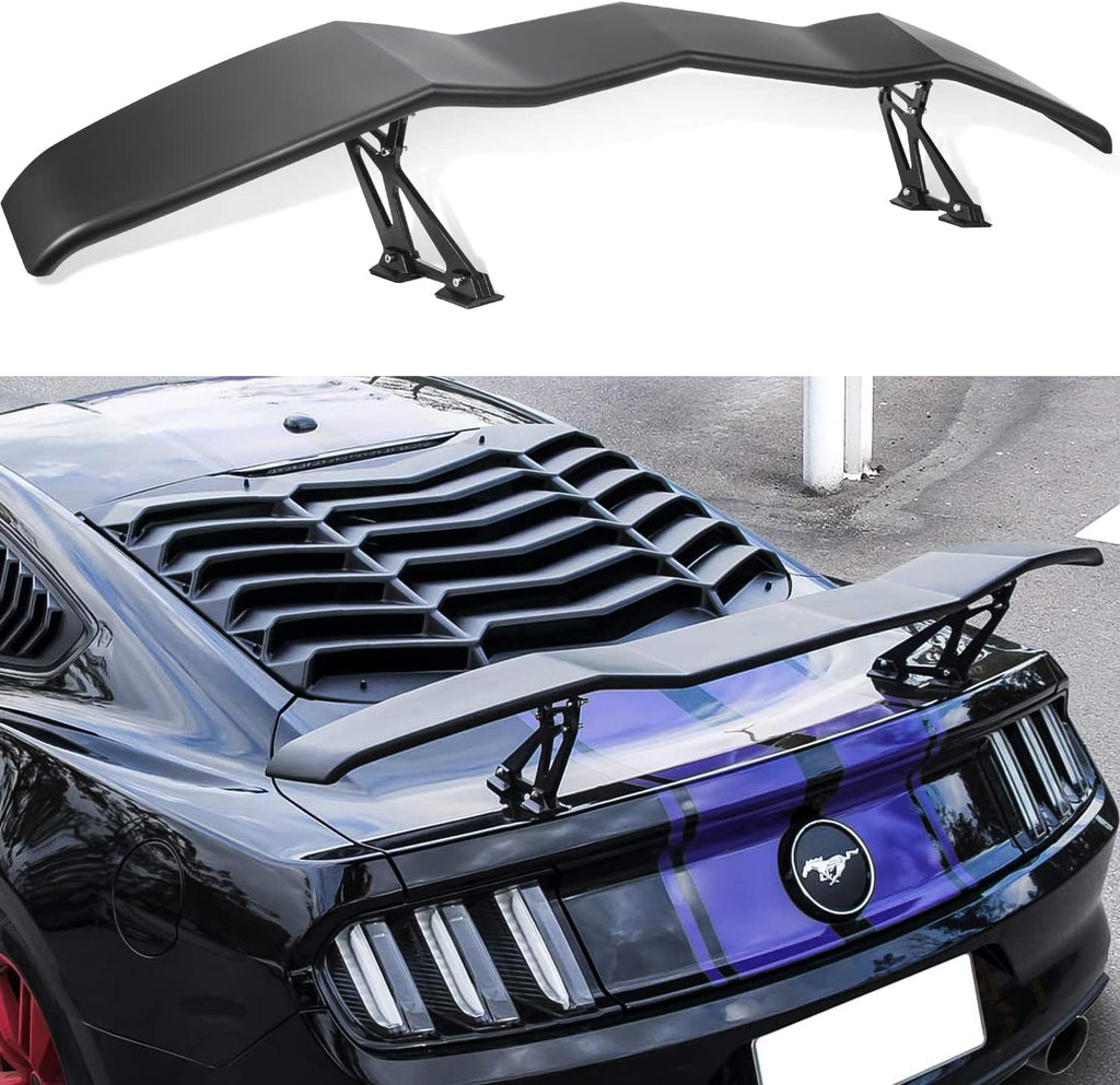 Universal Trunk Wings Spoiler High Kick V Style Rear Spoiler Wing Tail Lid (61.8inches Length) B93728