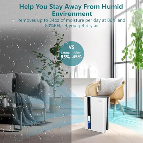 95oz Dehumidifier with Drain Hose T82199