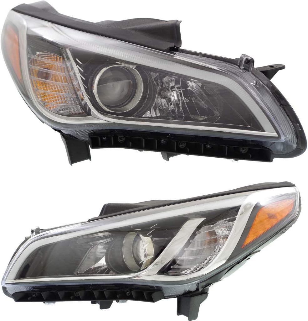 Halogen Headlight Driver and Passenger Side Bulbs Included L706