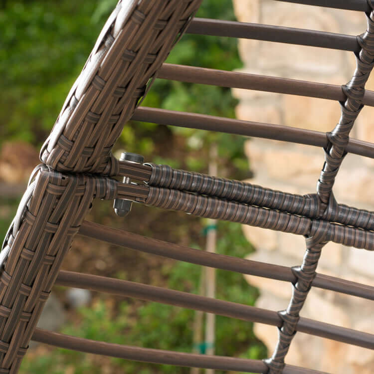 Rattan Swing Chair With Stand B809359