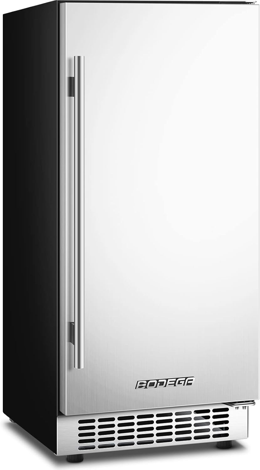 15 Inch Stainless Steel Beverage Refrigerator 100 Cans W514