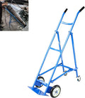 Steel Foldable Oxygen Tank Cart with Wheels M26682