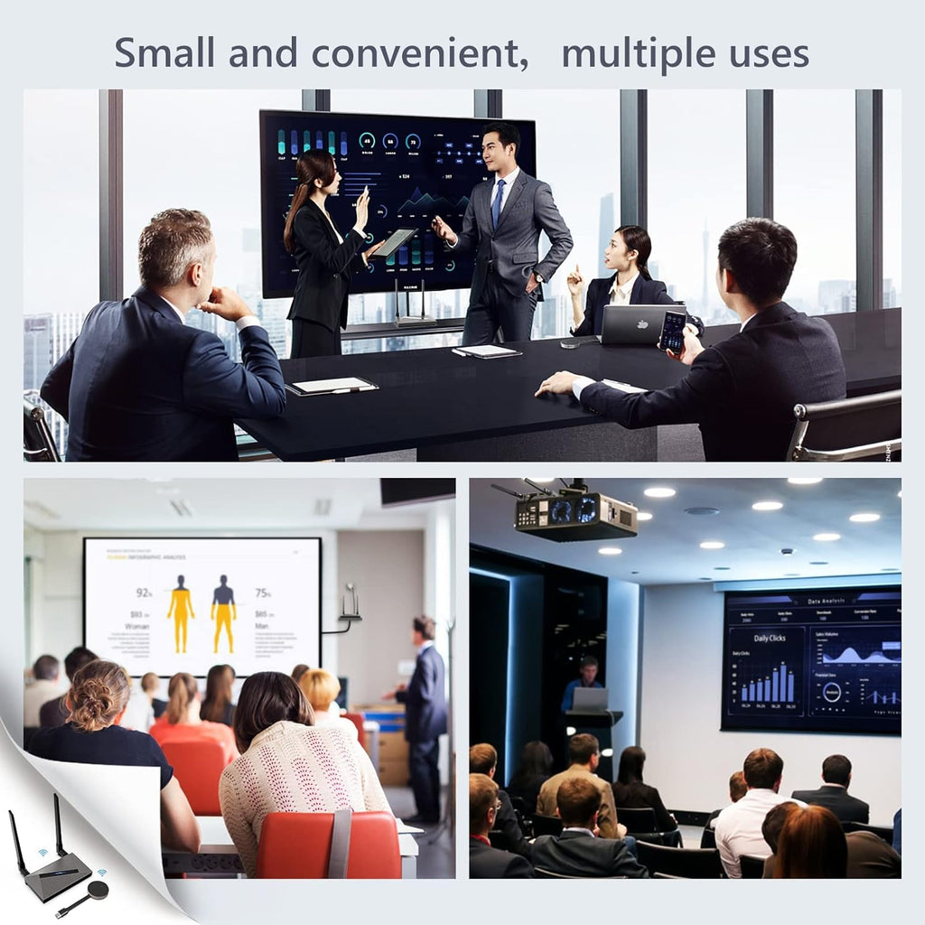 Wireless HDMI Transmitter and Receiver for HDTV Projector Z7710