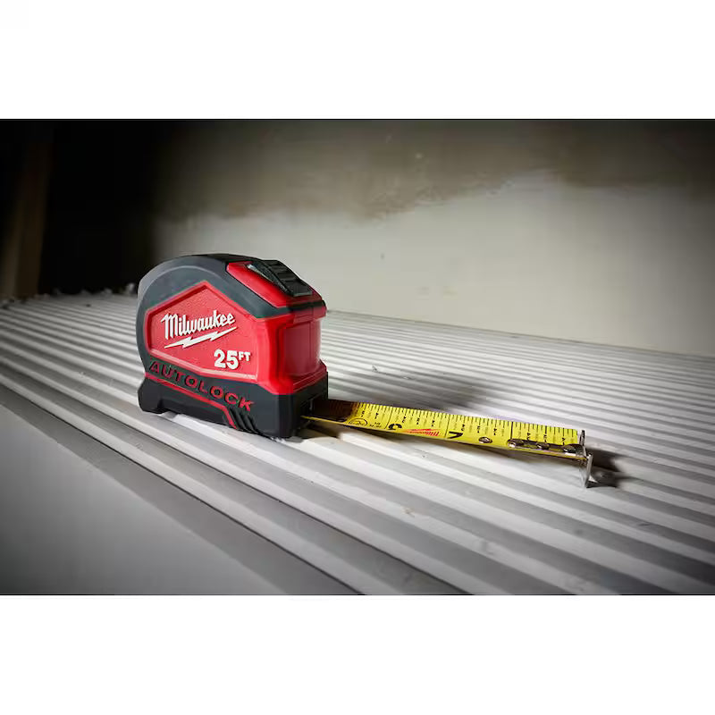 25 ft. and 16 ft. Compact Auto Lock Tape Measure G948