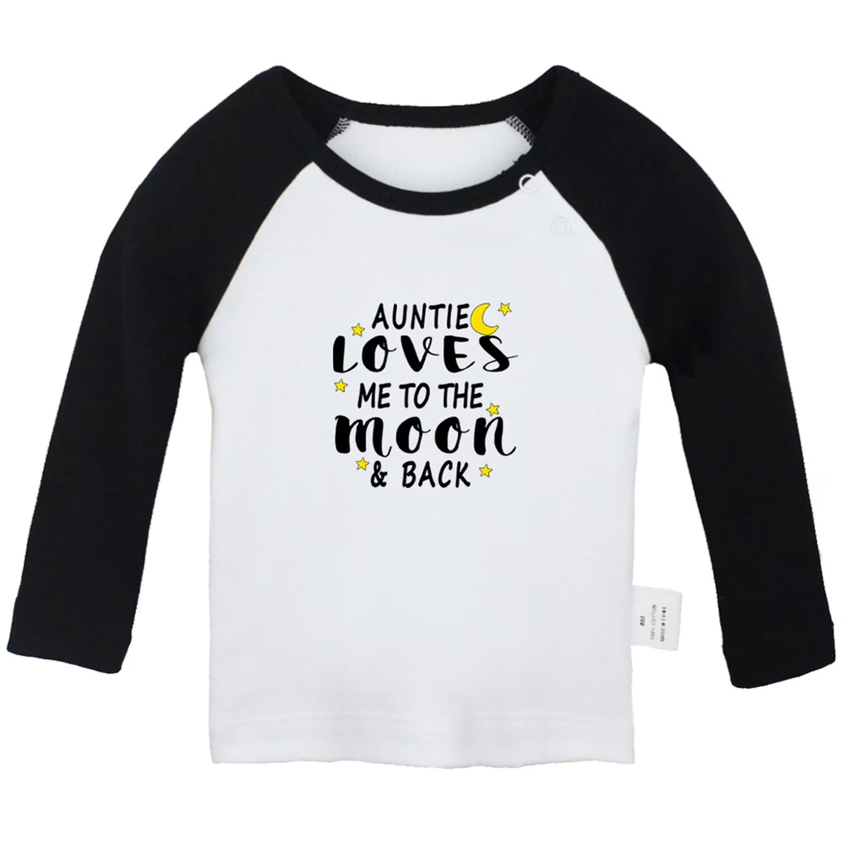 Long Black Raglan T-shirt F560435